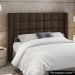 Cabeceira Cama Box Queen 160cm Pisa e Recamier Neville P02 Sintético Marrom - Mpozenato