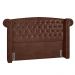 Cabeceira Cama Box Queen 160cm Provença P02 Sintético Marrom - Mpozenato
