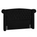 Cabeceira Cama Box Queen 160cm Provença P02 Sintético Preto - Mpozenato