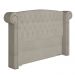 Cabeceira Cama Box Queen 160cm Provença e Recamier Veneto P02 Bouclé Cru - Mpozenato