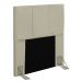Cabeceira Cama Box Solteiro 90CM Pérola D10 Corano Bege - Mpozenato