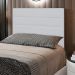 Cabeceira Cama Box Solteiro 90CM Rubi D10 Corano Branco - Mpozenato