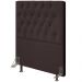 Cabeceira Cama Box Solteiro 90cm Diamante D10 Corano Marrom - Mpozenato