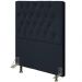 Cabeceira Cama Box Solteiro 90cm Diamante D10 Corano Preto - Mpozenato