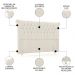 Cabeceira Cama Box Solteiro 90cm Dust P02 Linho Creme - Mpozenato