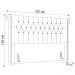 Cabeceira Cama Box Solteiro 90cm Dust P02 Linho Creme - Mpozenato