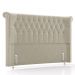 Cabeceira Cama Box Solteiro 90cm Dust P02 Veludo Bege - Mpozenato