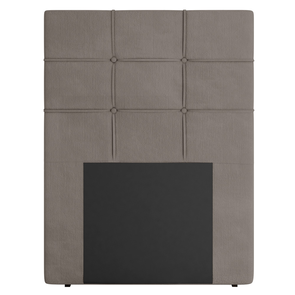 Cabeceira Cama Box Solteiro 90cm Esmeralda Veludo J02 Bege - Mpozenato