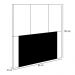 Cabeceira Cama Box Solteiro 90cm Pérola W01 Linho Cru - Mpozenato