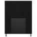 Cabeceira Cama Box Solteiro 90cm Safira Suede I02 Preto - Mpozenato