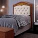 Cabeceira Cama Box Solteiro 90cm com Tachas Imperial J02 Facto Marrom/Bege - Mpozenato