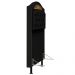 Cabeceira Cama Box Solteiro 90cm com Tachas Imperial J02 Sintético Preto - Mpozenato