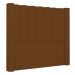 Cabeceira Casal Cama Box 140cm Claire Z04 Veludo Terracota - Mpozenato