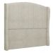 Cabeceira Casal Cama Box 140cm Glenda Z04 Boucle Bege - Mpozenato
