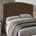 Cabeceira Casal Cama Box 140cm Glenda Z04 Boucle Marrom - Mpozenato