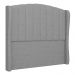 Cabeceira Casal Cama Box 140cm Glenda Z04 Linho Cinza - Mpozenato