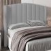 Cabeceira Casal Cama Box 140cm Glenda Z04 Linho Cinza - Mpozenato