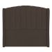 Cabeceira Casal Cama Box 140cm Glenda Z04 Veludo Marrom - Mpozenato