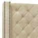 Cabeceira Casal Cama Box 140cm Louise S06 Linho Dourado - Mpozenato
