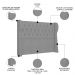 Cabeceira Casal Cama Box 140cm Malva Z04 Veludo Cinza - Mpozenato