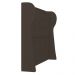 Cabeceira Casal Cama Box 140cm Malva Z04 Veludo Marrom - Mpozenato