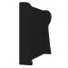 Cabeceira Casal Cama Box 140cm Malva Z04 Veludo Preto - Mpozenato
