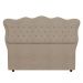 Cabeceira Casal Cama Box 140cm Oregon Z04 Boucle Capuccino - Mpozenato