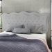 Cabeceira Casal Cama Box 140cm Oregon Z04 Boucle Cinza - Mpozenato