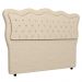 Cabeceira Casal Cama Box 140cm Oregon Z04 Linho Bege - Mpozenato