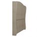 Cabeceira Casal King Cama Box 195cm Glenda Z04 Boucle Capuccino - Mpozenato