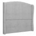 Cabeceira Casal King Cama Box 195cm Glenda Z04 Boucle Cinza - Mpozenato