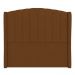 Cabeceira Casal King Cama Box 195cm Glenda Z04 Veludo Terracota - Mpozenato