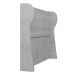 Cabeceira Casal King Cama Box 195cm Malva Z04 Boucle Cinza - Mpozenato