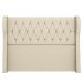 Cabeceira Casal King Cama Box 195cm Malva Z04 Linho Bege - Mpozenato