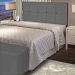 Cabeceira Casal Painel Para Cama Box 140cm Tina I01 Suede Grafite - Mpozenato