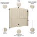 Cabeceira Casal Queen Cama Box 160cm Glenda Z04 Linho Bege - Mpozenato