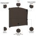 Cabeceira Casal Queen Cama Box 160cm Glenda Z04 Veludo Marrom - Mpozenato