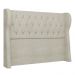 Cabeceira Casal Queen Cama Box 160cm Malva Z04 Boucle Bege - Mpozenato