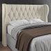 Cabeceira Casal Queen Cama Box 160cm Malva Z04 Boucle Bege - Mpozenato