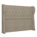 Cabeceira Casal Queen Cama Box 160cm Malva Z04 Boucle Capuccino - Mpozenato