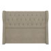 Cabeceira Casal Queen Cama Box 160cm Malva Z04 Boucle Capuccino - Mpozenato