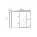 Cabeceira Painel Cama Box Solteiro 90cm Carla Corano D05 Preto - Mpozenato