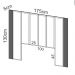 Cabeceira Para Cama Box Casal 175cm Estofado Liso Dalla D01 Freijó - Mpozenato