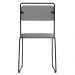 Cadeira Estofada Elis F02 Linho 762 Cinza - Mpozenato
