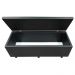 Calçadeira Baú Casal King 195cm Estofada Liz S05 Sintético Preto - Mpozenato