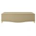 Calçadeira Baú King 195cm com Tachas Imperial J02 Linho Areia - Mpozenato