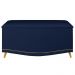 Calçadeira Baú Solteiro 90cm com Tachas Imperial J02 Veludo Azul - Mpozenato