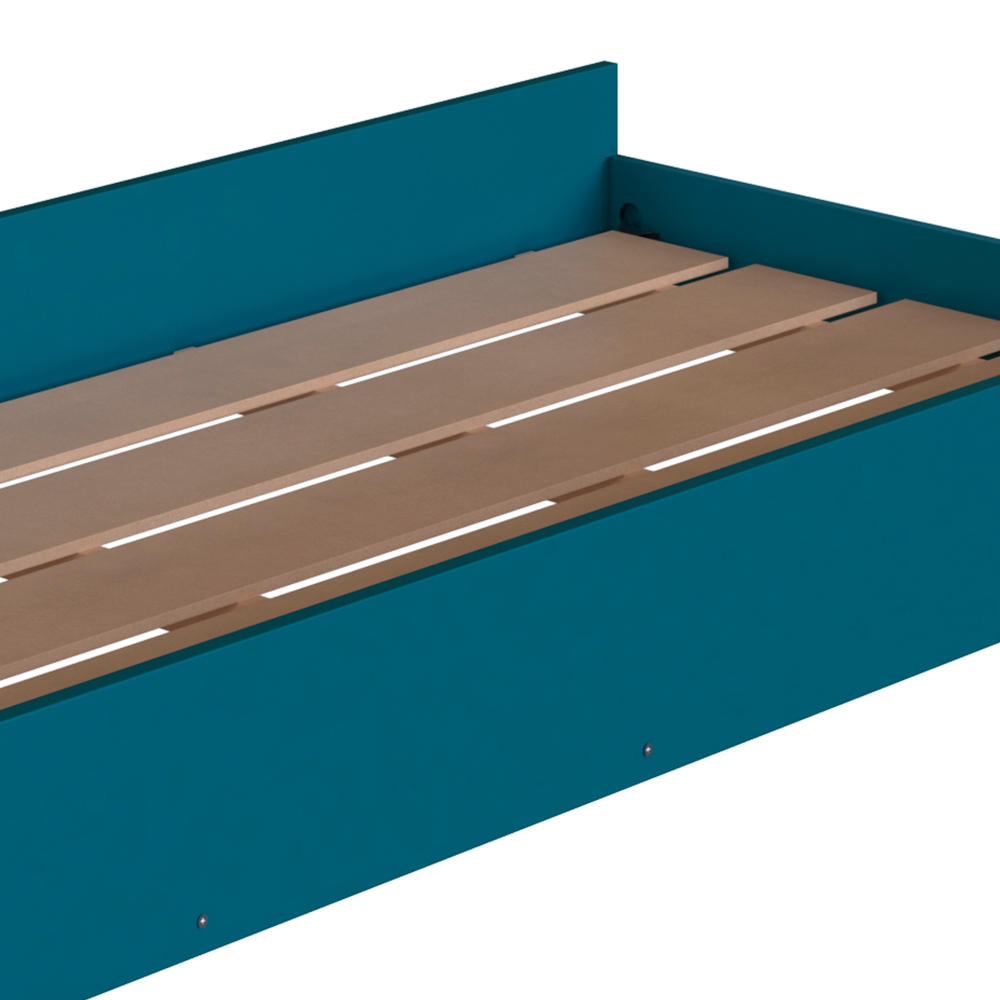 Cama Auxiliar Infantil Para Colchão 78x188cm Infix C06 Azul - Mpozenato
