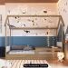 Cama Infantil Montessoriana Casinha Infix C06 Aveiro/Branco - Mpozenato