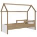 Cama Infantil Montessoriana Casinha Infix C06 Aveiro/Branco - Mpozenato